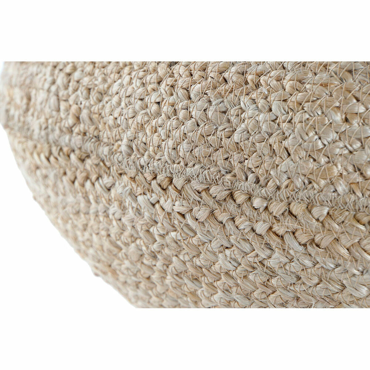 Pouffe DKD Home Decor 05041 Natural 50 x 20 x 50 cm-1