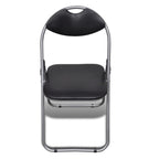 vidaXL Folding Chairs 6 pcs Faux Leather-2