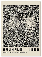 Poster Bauhaus Ausstellung mit verschiedenen Formen und Muster als Deko Print ohne Rahmen-4