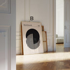Bauhaus Ausstellung Poster I Geschenkidee I Bauhaus Design I Bauhaus Wandkunst I Wand Deko I Deko Print ohne Rahmen-2